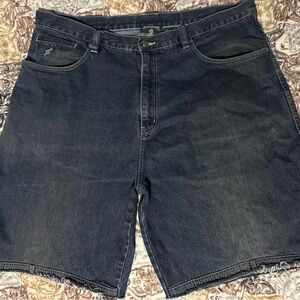 Rocawear Blue Jean Shorts Knee-Length Classic